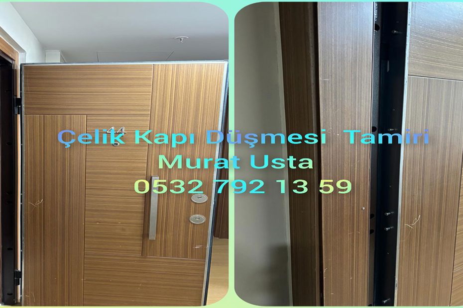 çelik kapı düşmesi tamiri